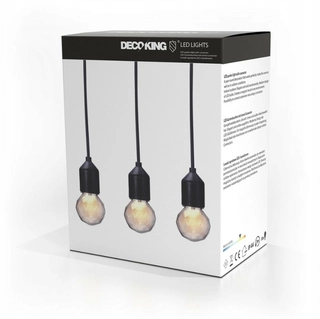 Záhradné girlandy - DecoKing girlanda 800 cm sieť